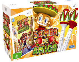 Samba de Amigo Wii Maracas Rasseln Controller Wiimote